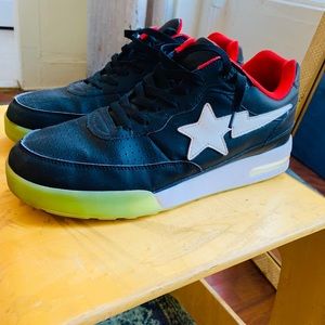 Bale Bapesta size 10.5 lightl worn greatcondition!